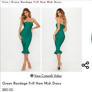 Pretty little thing bandage dress